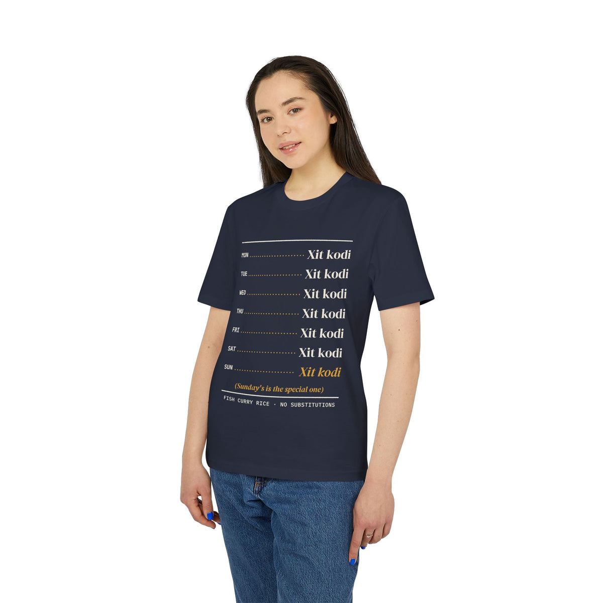 Xit Kodi Weekly Menu Tee