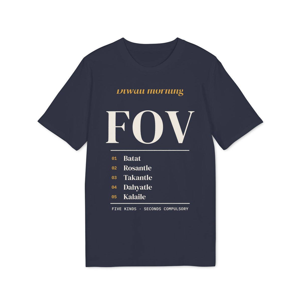Diwali Morning Fov Tee